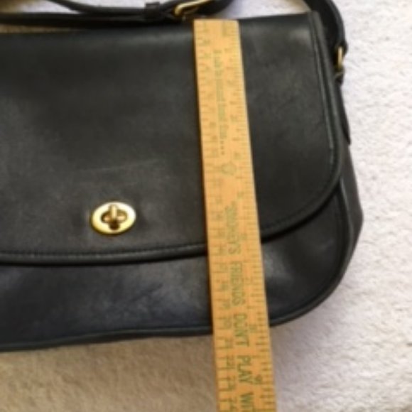 Vintage Navy Blue Coach Purse   Like New - Picture 9 of 9